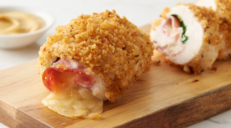 Cordon Bleu Chicken Rolls